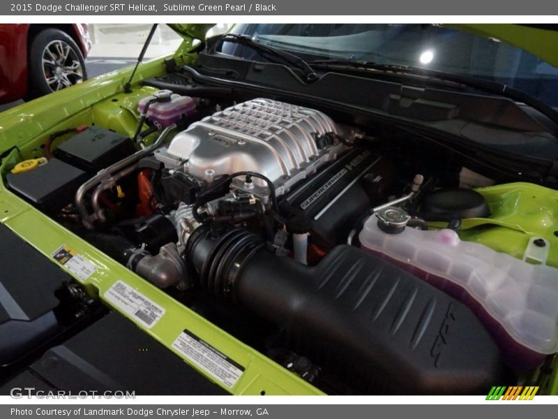  2015 Challenger SRT Hellcat Engine - 6.2 Liter SRT Hellcat HEMI Supercharged OHV 16-Valve VVT V8