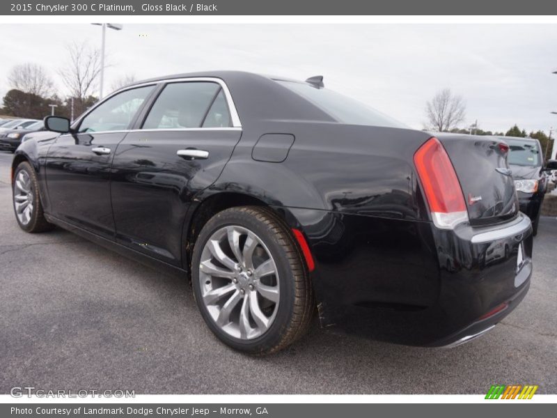 Gloss Black / Black 2015 Chrysler 300 C Platinum