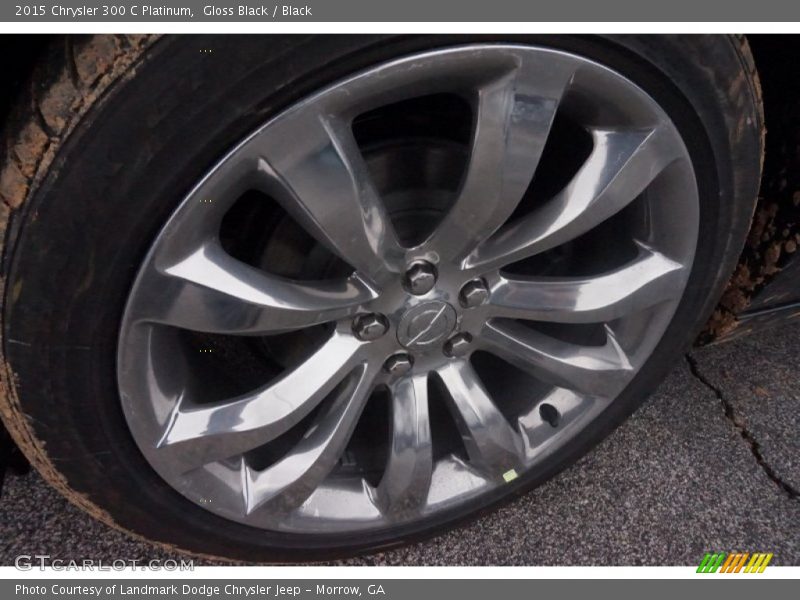 Gloss Black / Black 2015 Chrysler 300 C Platinum