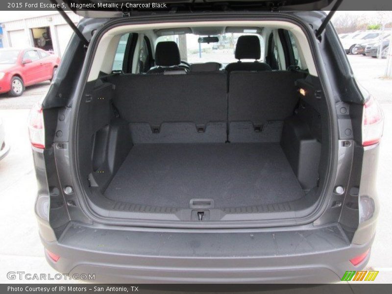 Magnetic Metallic / Charcoal Black 2015 Ford Escape S