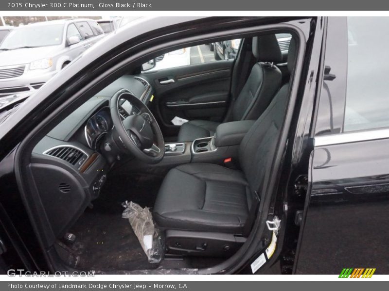 Gloss Black / Black 2015 Chrysler 300 C Platinum