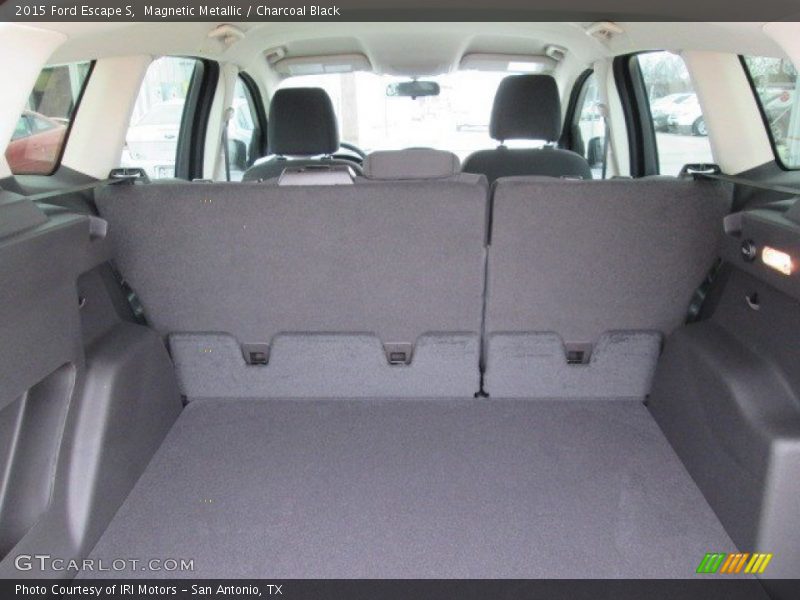 Magnetic Metallic / Charcoal Black 2015 Ford Escape S