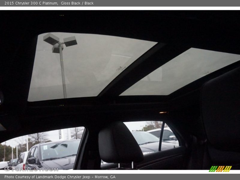 Sunroof of 2015 300 C Platinum