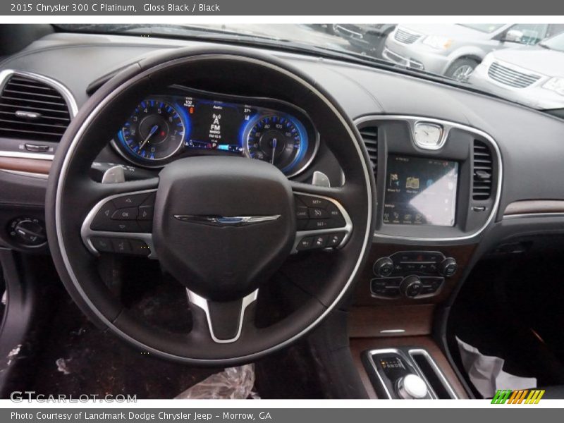 Dashboard of 2015 300 C Platinum