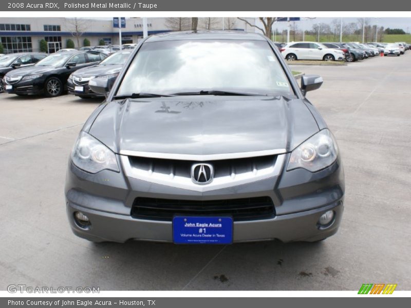 Polished Metal Metallic / Taupe 2008 Acura RDX