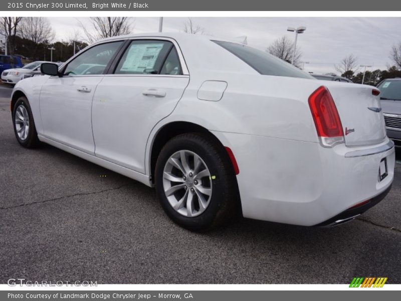 Bright White / Black 2015 Chrysler 300 Limited