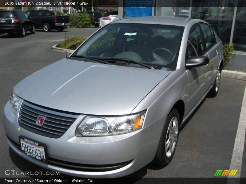 Silver Nickel / Gray 2005 Saturn ION 2 Sedan
