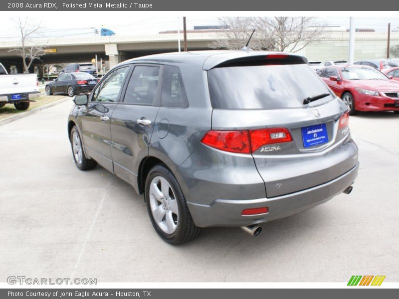 Polished Metal Metallic / Taupe 2008 Acura RDX