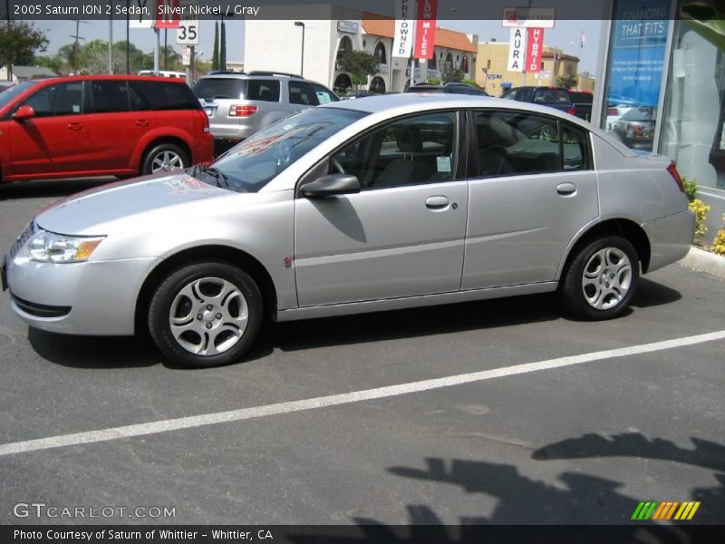 Silver Nickel / Gray 2005 Saturn ION 2 Sedan