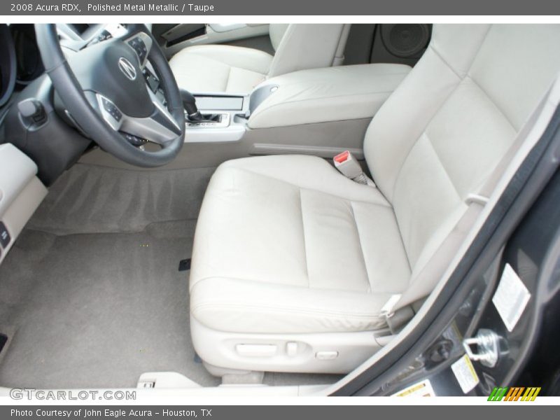 Polished Metal Metallic / Taupe 2008 Acura RDX