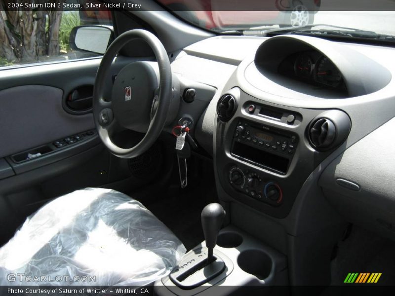 Silver Nickel / Grey 2004 Saturn ION 2 Sedan