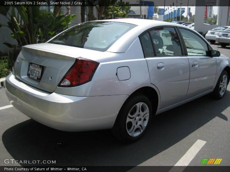 Silver Nickel / Gray 2005 Saturn ION 2 Sedan