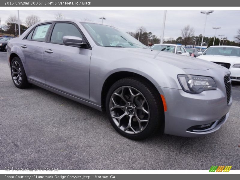 Billett Silver Metallic / Black 2015 Chrysler 300 S