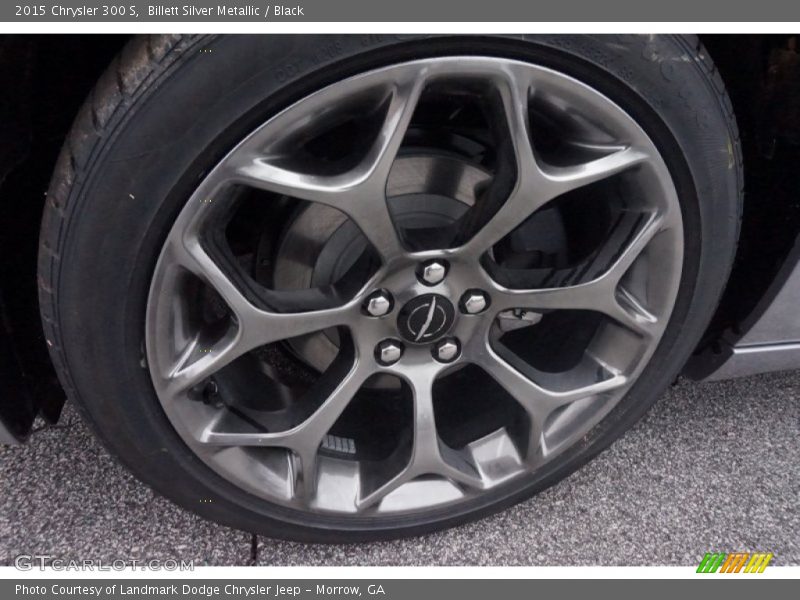 Billett Silver Metallic / Black 2015 Chrysler 300 S