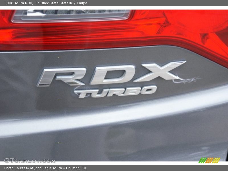 Polished Metal Metallic / Taupe 2008 Acura RDX