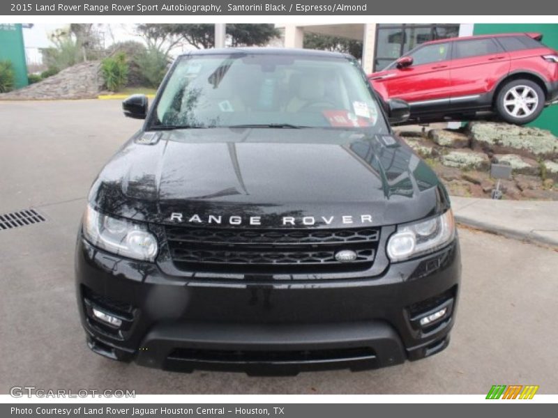 Santorini Black / Espresso/Almond 2015 Land Rover Range Rover Sport Autobiography