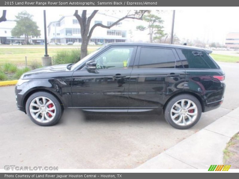 Santorini Black / Espresso/Almond 2015 Land Rover Range Rover Sport Autobiography