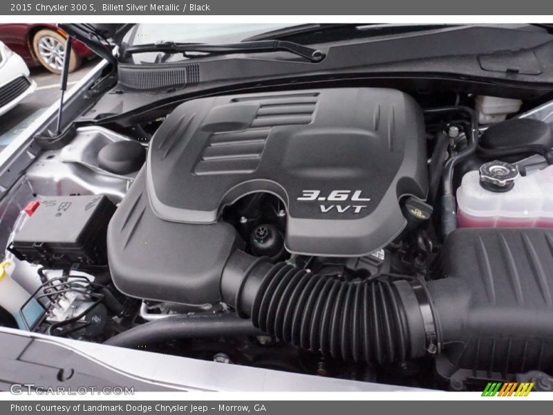 Billett Silver Metallic / Black 2015 Chrysler 300 S