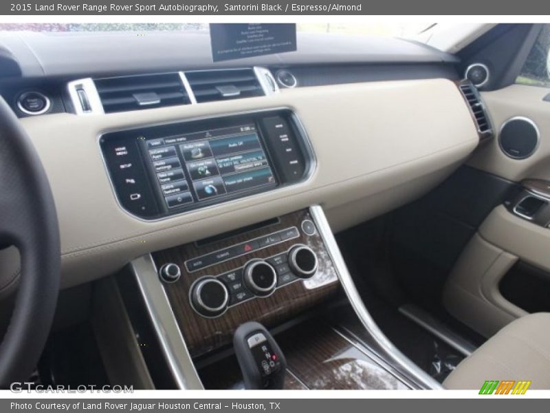Santorini Black / Espresso/Almond 2015 Land Rover Range Rover Sport Autobiography