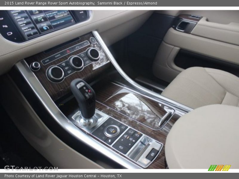 Controls of 2015 Range Rover Sport Autobiography