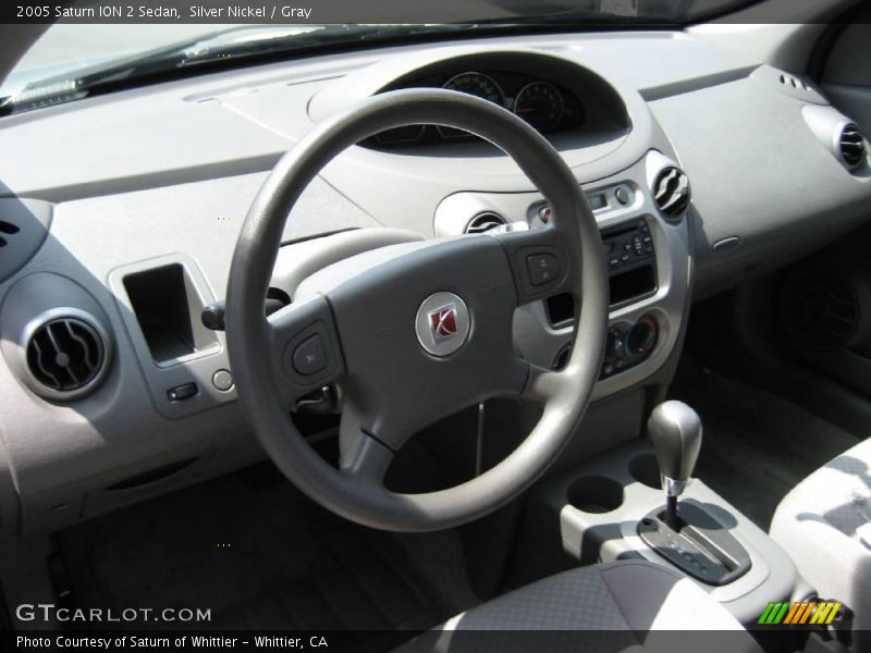Silver Nickel / Gray 2005 Saturn ION 2 Sedan