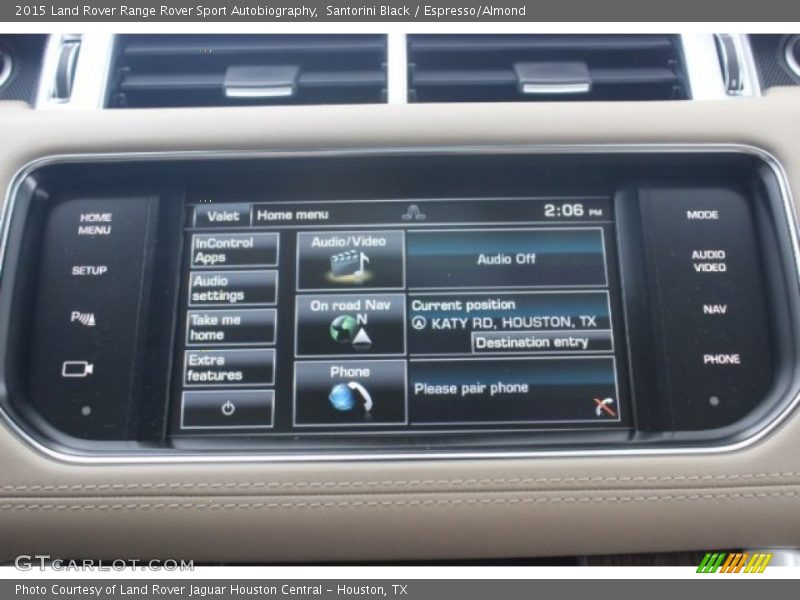 Santorini Black / Espresso/Almond 2015 Land Rover Range Rover Sport Autobiography