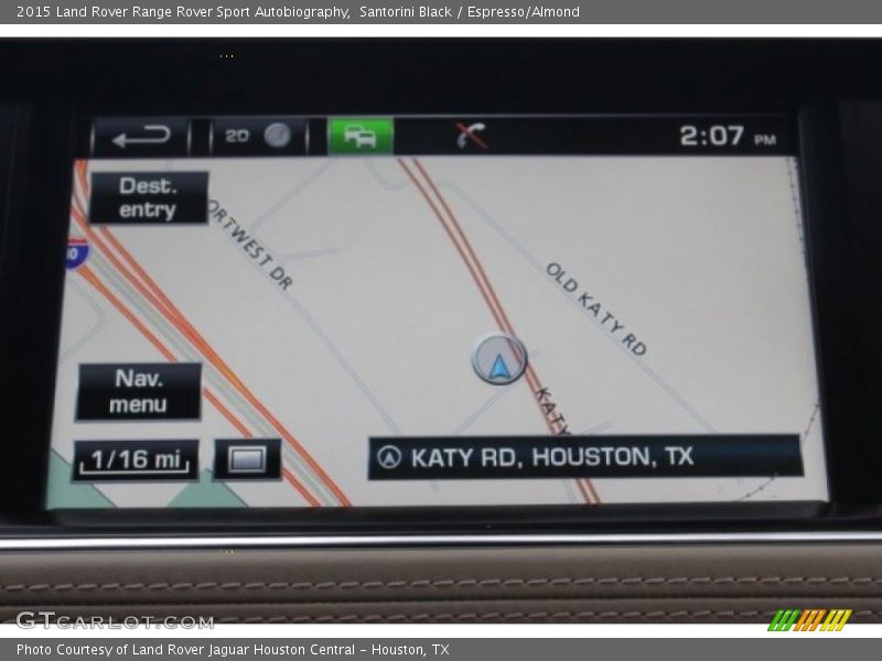 Santorini Black / Espresso/Almond 2015 Land Rover Range Rover Sport Autobiography
