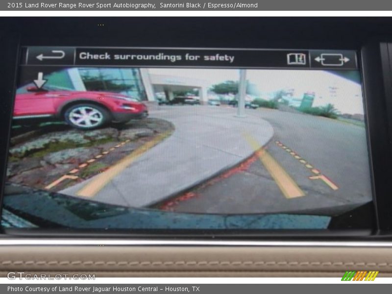 Santorini Black / Espresso/Almond 2015 Land Rover Range Rover Sport Autobiography