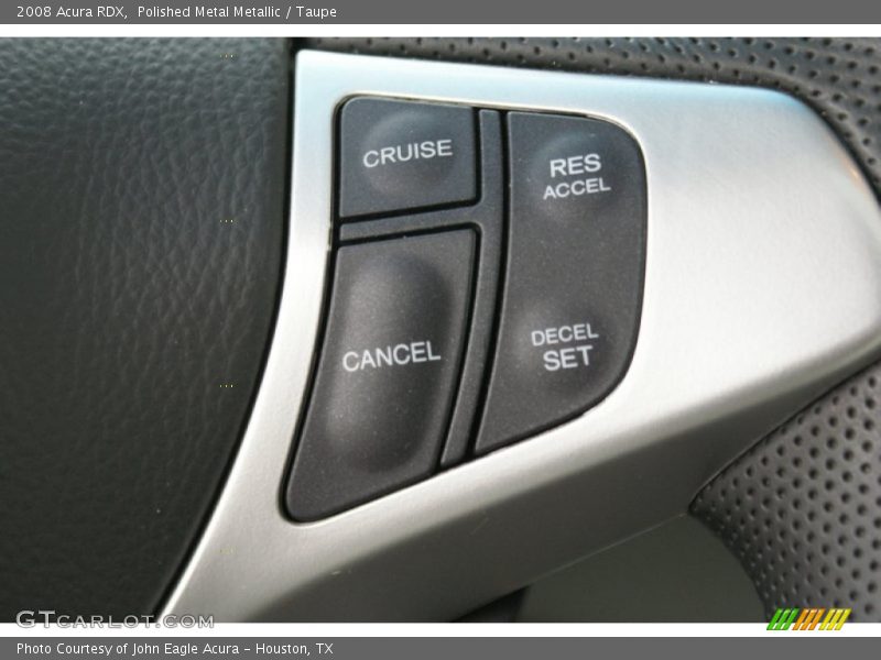 Polished Metal Metallic / Taupe 2008 Acura RDX