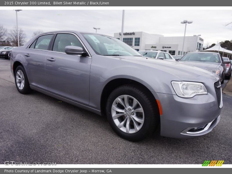 Billett Silver Metallic / Black/Linen 2015 Chrysler 300 Limited