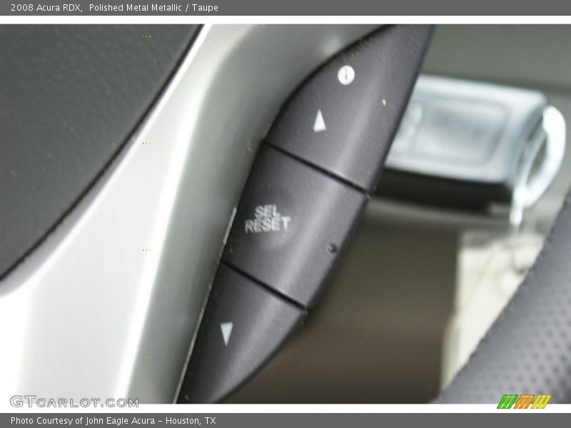 Polished Metal Metallic / Taupe 2008 Acura RDX