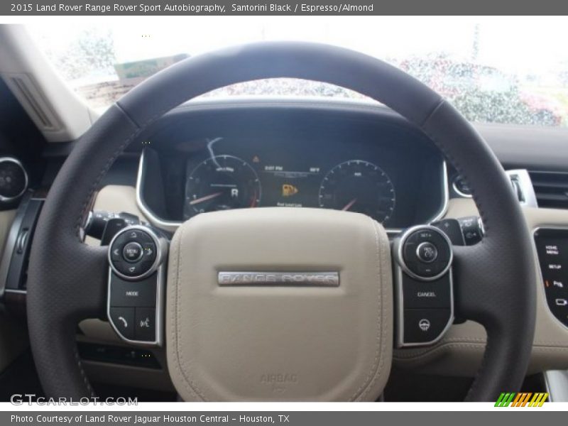 Santorini Black / Espresso/Almond 2015 Land Rover Range Rover Sport Autobiography