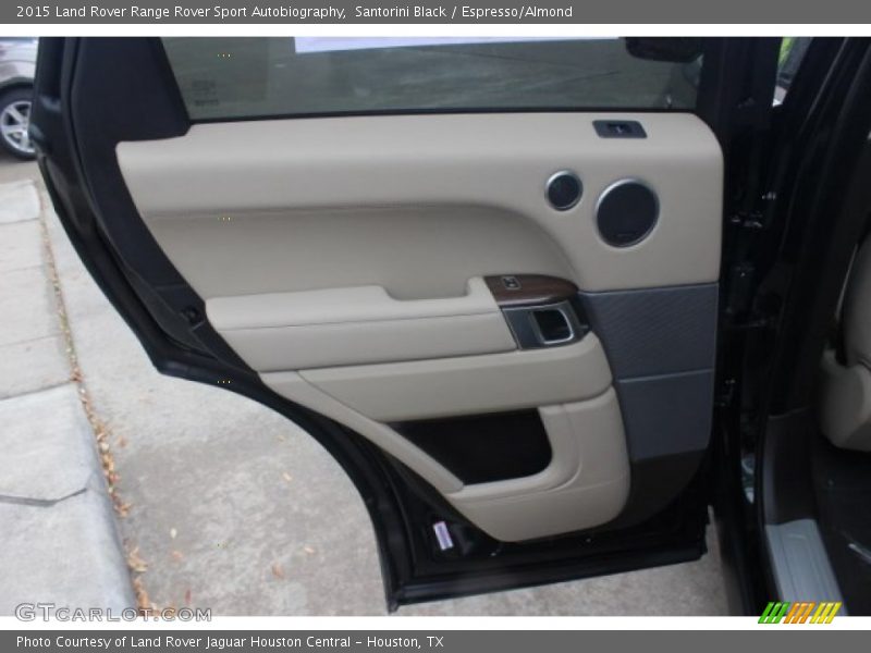 Santorini Black / Espresso/Almond 2015 Land Rover Range Rover Sport Autobiography