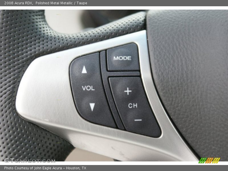 Polished Metal Metallic / Taupe 2008 Acura RDX