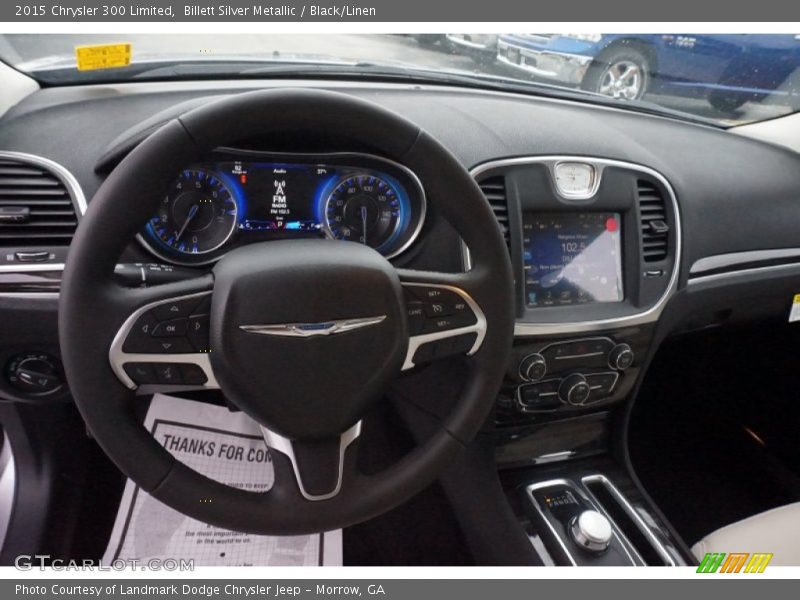 Billett Silver Metallic / Black/Linen 2015 Chrysler 300 Limited