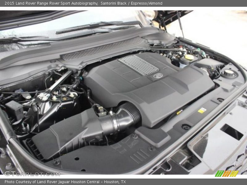 Santorini Black / Espresso/Almond 2015 Land Rover Range Rover Sport Autobiography