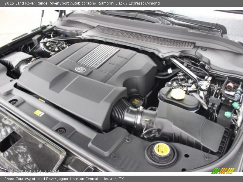  2015 Range Rover Sport Autobiography Engine - 5.0 Liter Supercharged DOHC 32-Valve LR-V8