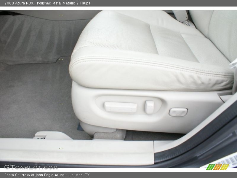 Polished Metal Metallic / Taupe 2008 Acura RDX