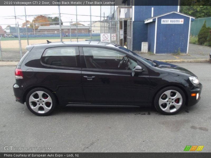 Deep Black Metallic / Titan Black Leather 2010 Volkswagen GTI 2 Door