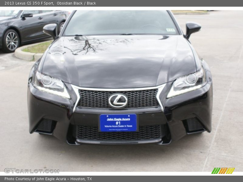 Obsidian Black / Black 2013 Lexus GS 350 F Sport