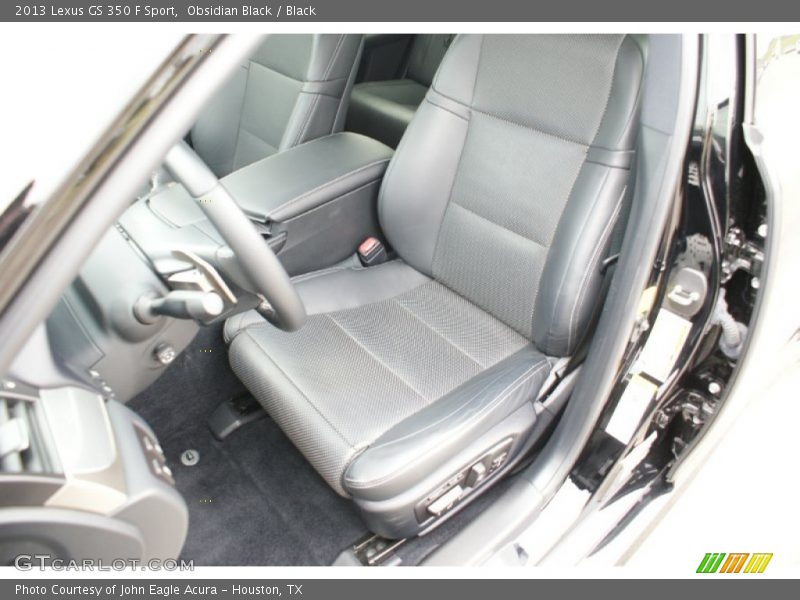 Obsidian Black / Black 2013 Lexus GS 350 F Sport