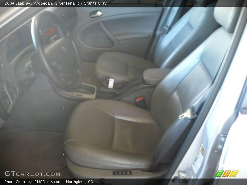 Silver Metallic / Granite Gray 2004 Saab 9-5 Arc Sedan