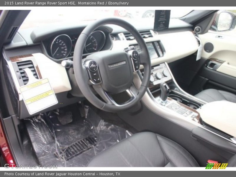 Ebony/Ivory Interior - 2015 Range Rover Sport HSE 