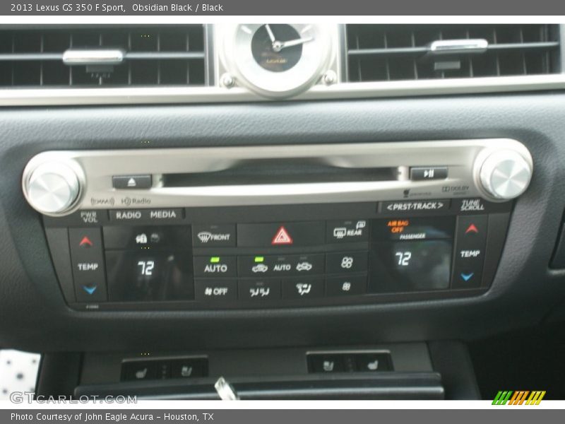 Obsidian Black / Black 2013 Lexus GS 350 F Sport