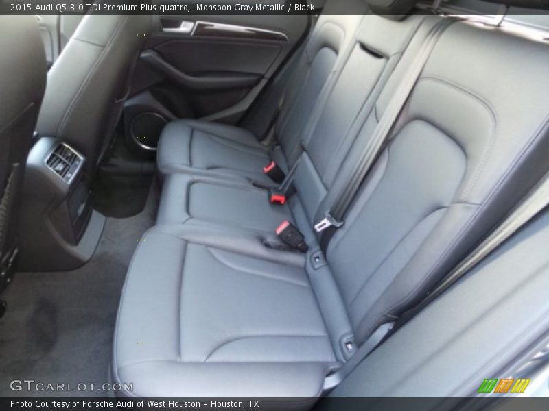 Monsoon Gray Metallic / Black 2015 Audi Q5 3.0 TDI Premium Plus quattro
