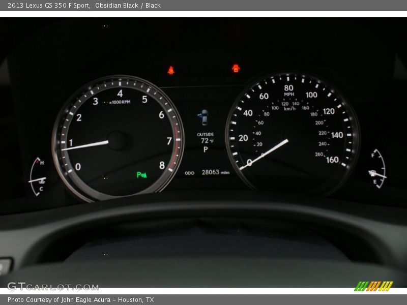 Obsidian Black / Black 2013 Lexus GS 350 F Sport