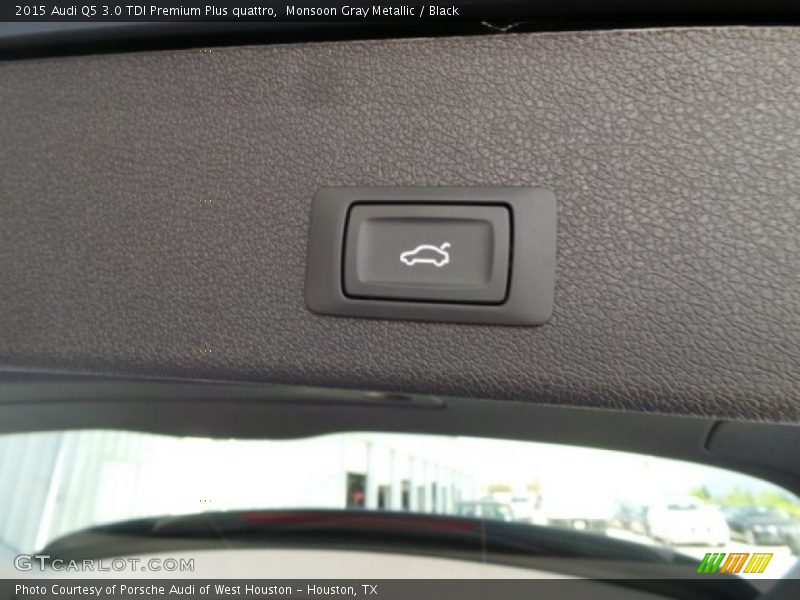 Monsoon Gray Metallic / Black 2015 Audi Q5 3.0 TDI Premium Plus quattro