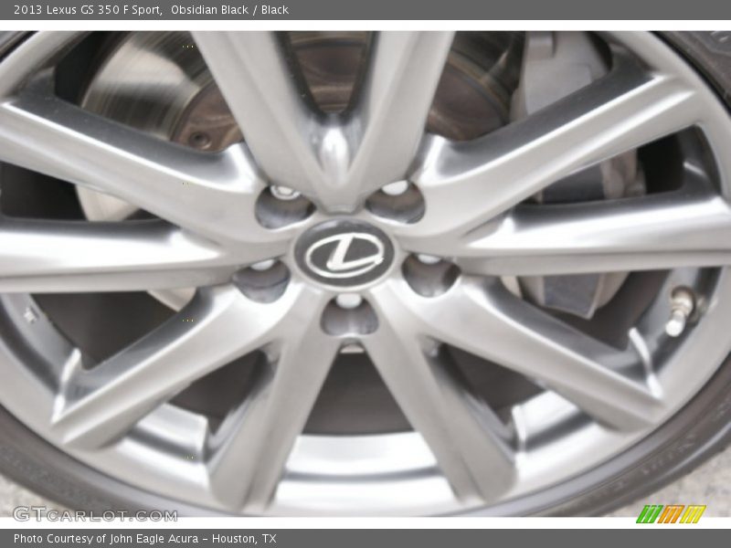 Obsidian Black / Black 2013 Lexus GS 350 F Sport