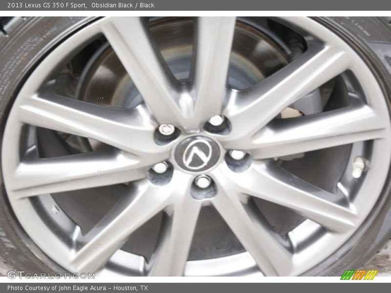 Obsidian Black / Black 2013 Lexus GS 350 F Sport