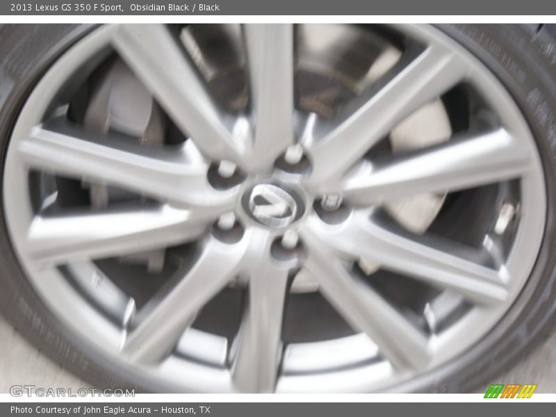 Obsidian Black / Black 2013 Lexus GS 350 F Sport